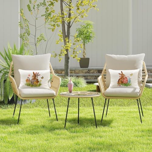 Spring Vintage Easter 12x20 Pillow Covers