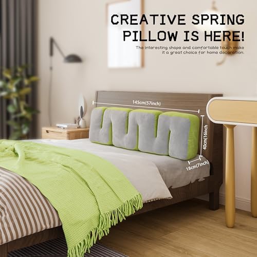 Homecozy Retractable Spring Pillow for Reading Bed Support