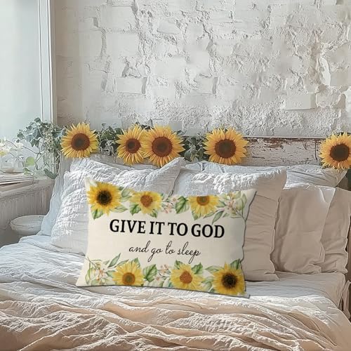 GAGEC Summer Pillow Covers for a Perfect Sleep 12x20 Inch