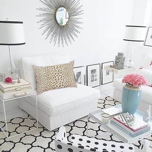12x18 Animal Skin Leopard Print Pillow Cover with Zipper