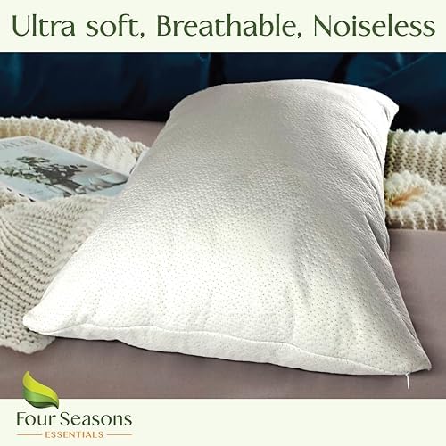 Waterproof Bamboo Pillow Protector by Four Seasons Essentials