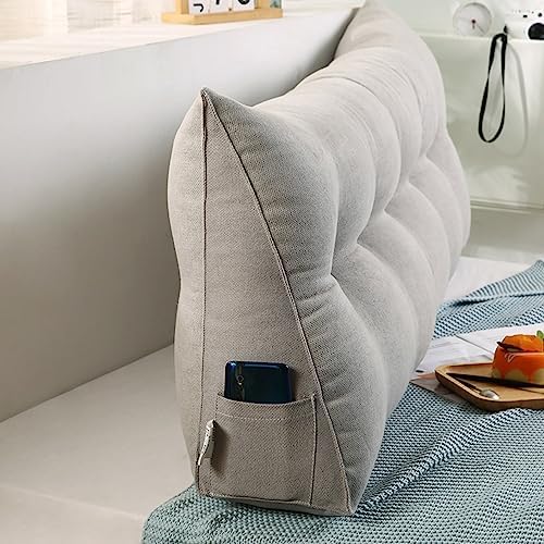 Luxurious Reading Pillow for Headboards