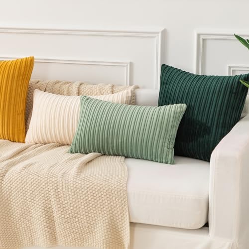 Stylish 2-Piece Set 12x20 inch Soft machine washable premium texture