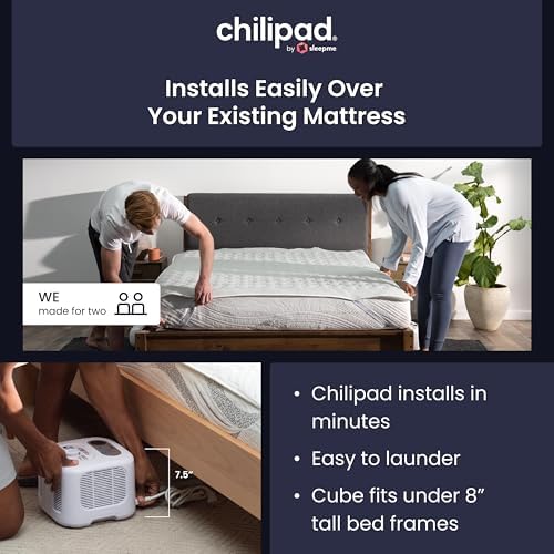 Sleepme Chilipad Cube Bed Cooling System - Dual Zone Mattress Topper