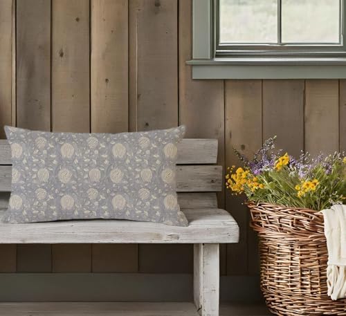 Cozy Floral Throw Pillow Cover for Home Garden