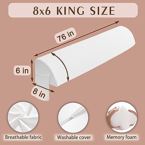 Perfect Bed Wedge Pillow for King