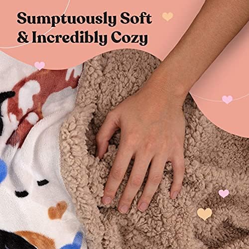OBSI Soft Horse Blanket for Girls