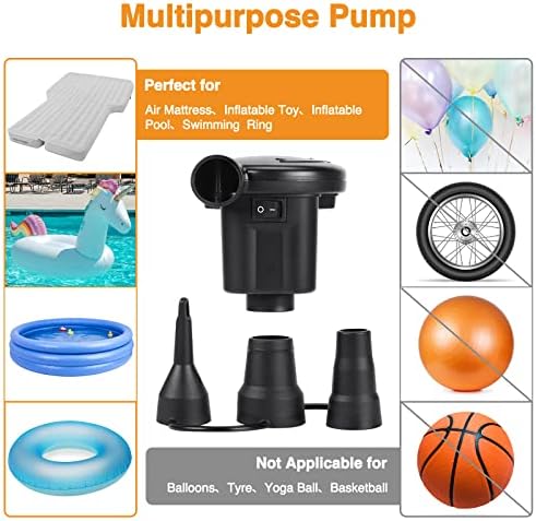 HEYTRIP Electric Air Pump for Air Mattress and More