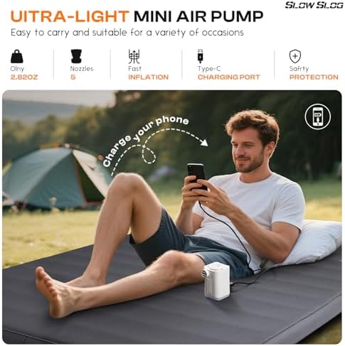 Portable Air Pump for Camping