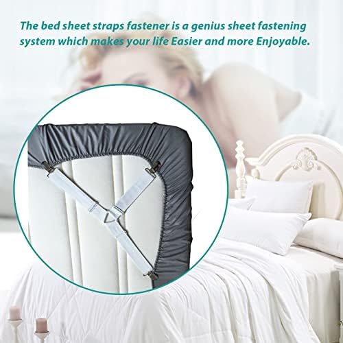 RayTour Bed Sheet Holder Straps with Clamps