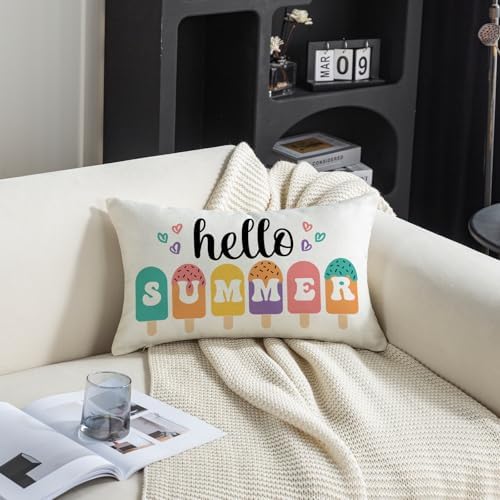 TAJWE Hello Summer Pillow Cover