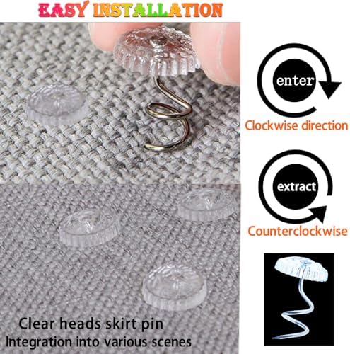 100 Piece Bed Skirt Upholstery Pins