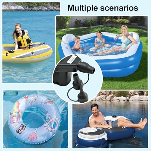 3 Set Plastic Air Pump Nozzles for Air Mattresses Pools