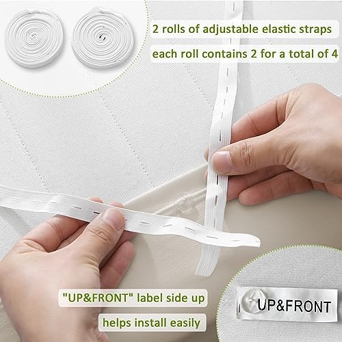 4-9 inch Box Spring Cover with Elastic Fabric