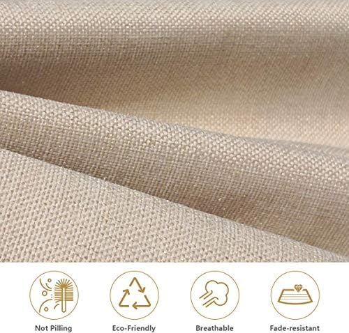 Natural Linen Throw Pillow Cover 12x20