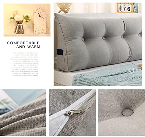 Sturdy Triangular Headboard Pillow for Relaxing