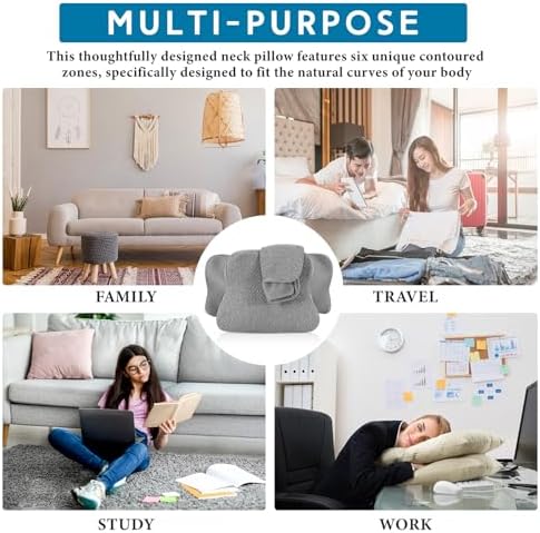 HunnmingRe cervical pillow caseQueen Memory Foam Pillow Case