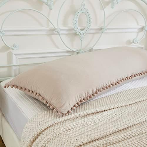 Move Over Taupe Body Pillow Cover