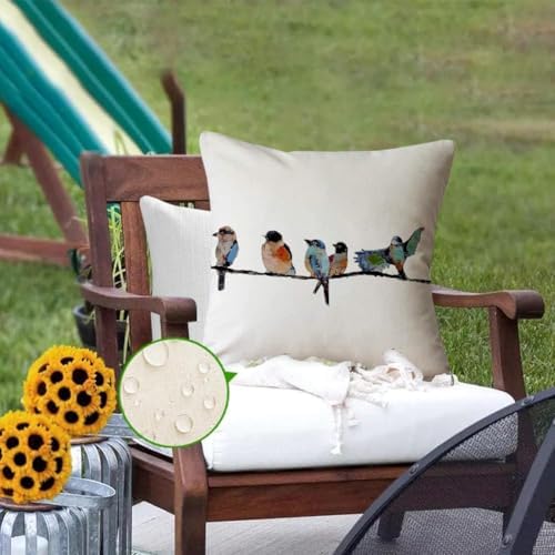 Weatherproof Outdoor Pillow Cover for Couches and Patios