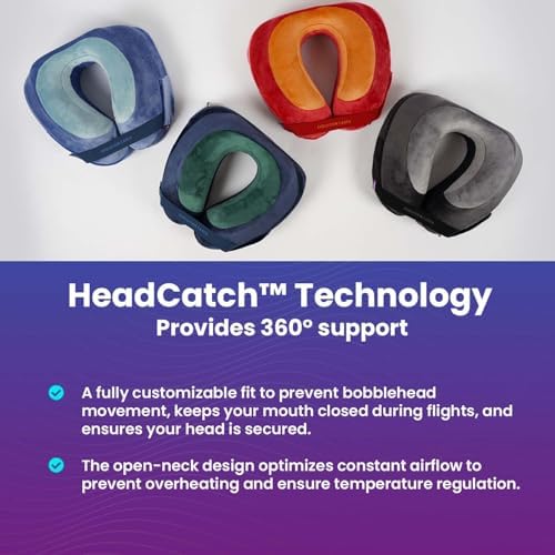 CabeauEVOLUTION EARTH DELUXE 360 HEADNECKCHEST SUPPORT PILLOW - WASHABLE COMPACT ECO FRIENDLY TRIP PILLOW
