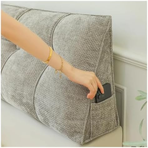 Triangular Positioning Support Bed Rest Pillow Blue