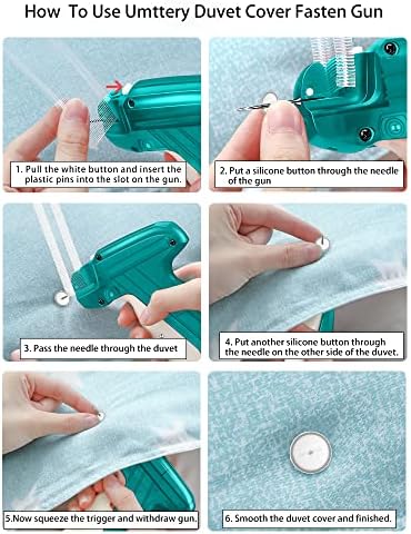Secure Sleep Duvet Clips Gun