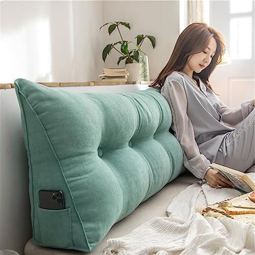 EORNOW Triangular Headboard Pillow for Reading Bed Rest