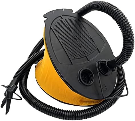 Durable Inflatable Pump YellowBlack