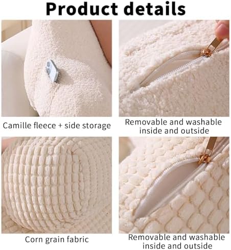 Luxurious Reading Pillow with Back Support for Relaxing