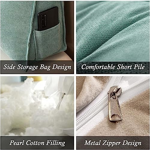 EORNOW Triangular Headboard Pillow for Reading Bed Rest