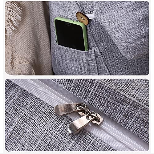 Premium Triangular Car Lumbar Pillow for Back Support Reading