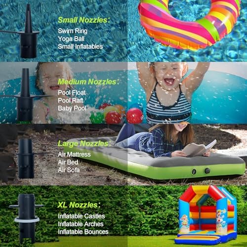 Fast Inflate Electric Pump for Inflatables